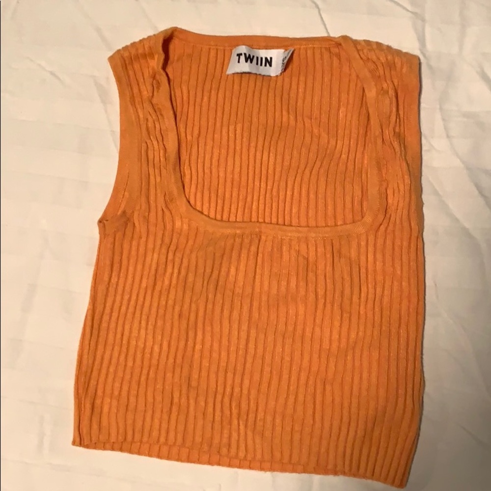 Orange Tank Top